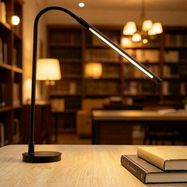 Flexible Gooseneck Dimmable Table Lamp
