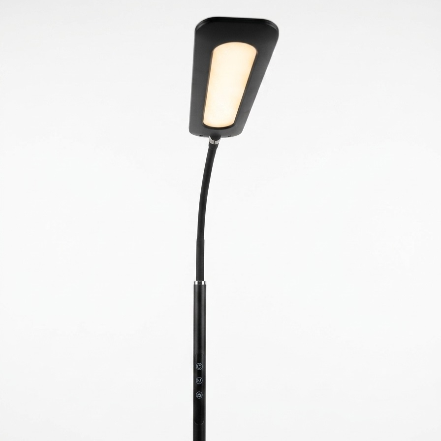 Flexible Gooseneck Floor Lamp with Remote Control
